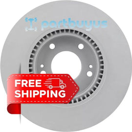 Kia Optima 2016 2PC Front Coated Vented Disc Brake Rotor 517123K110, 517123K100