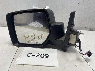 2009 JEEP PATRIOT FRONT LEFT DRIVER SIDE VIEW POWER DOOR MIRROR OEM+