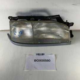 1991 HYUNDAI EXCEL FRONT PASSENGER SIDE HEADLIGHT LAMP HALOGEN W/ BRACKET OEM+