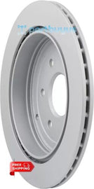 Buick Enclave 2008-2017 2PC Rear Coated Vented Disc Brake Rotor 22768973