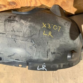 2007 BMW X3 E83 3.0I REAR LEFT DRIVER SIDE FENDER LINER SPLASH GUARD OEM+