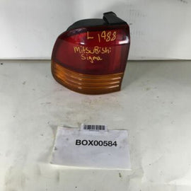 1988 MITSUBISHI SIGMA REAR LEFT DRIVER SIDE BRAKE STOP TAIL LIGHT LAMP LENS OEM+