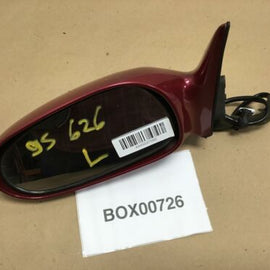 1993 1997 MAZDA 626 FRONT LEFT DRIVER SIDEVIEW MIRROR POWER RED OEM+