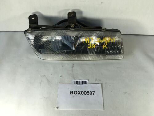 1993 SATURN S SERIES 2 DOOR FRONT RIGHT PASSENGER SIDE HEADLIGHT LAMP OEM+