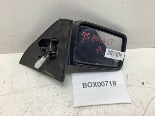 1995 FORD ESCORT FRONT RIGHT PASSENGER SIDE DOOR REAR VIEW MIRROR BLACK OEM