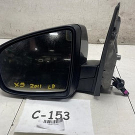 2011 BMW X5 XDRIVE35I FRONT LEFT DRIVER POWER DOOR SIDE DISTANCE MIRROR OEM+