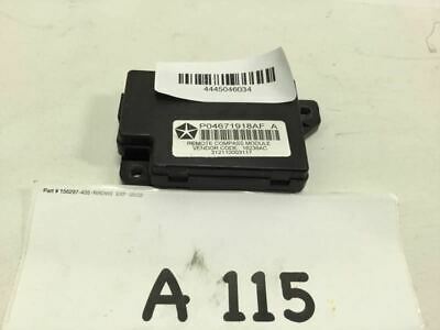 2009 2010 VOLKSWAGEN ROUTAN REMOTE COMPASS CONTROL MODULE OEM+