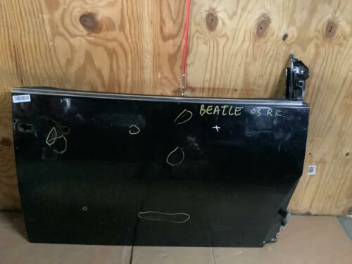 2003 VOLKSWAGEN BEETLE FRONT RIGHT PASSENGER SIDE DOOR SHELL PANEL BLACK OEM+