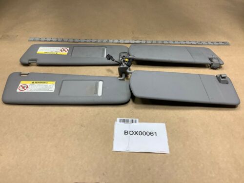 2004 2010 VOLKSWAGEN TOUAREG 7L FRONT WINDSHIELD LEFT & RIGHT SUN VISOR SET OEM+