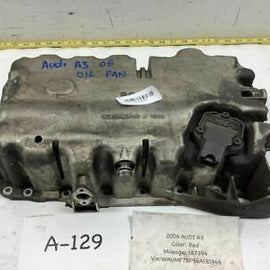 2006 2008 AUDI A3 2.0L ENGINE MOTOR OIL PAN OEM+