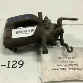 2006 AUDI A3 2.0L REAR LEFT DRIVER SIDE 286mm 11.25" ROTOR BRAKE CALIPER OEM+