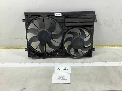 2006 AUDI A3 RADIATOR COOLING DUAL FAN ASSEMBLY SHROUD BLADE MOTOR