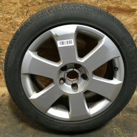 2006 AUDI A4 CABRIO QUATTRO WHEEL RIM 17x7.5 ET45 ALLOY 6 SPOKE W/ TIRE OEM