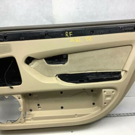 2006 AUDI A8L AWD 4.2L REAR PASSENGER SIDE DOOR PANEL COVER TRIM BEIGE OEM+