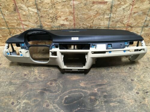 2007 2008 BMW 328XI FRONT DASH DASHBOARD INSTRUMENT PANEL TRIM BLACK & BEIGE OEM