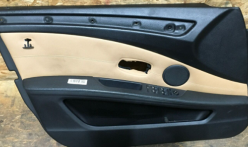 2007 2008 BMW 535XI E60 SEDAN FRONT LEFT DRIVER INTERIOR DOOR PANEL TRIM OEM+