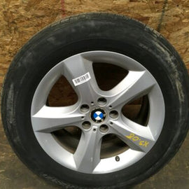 2007 2013 BMW X5 E70 5 SPOKE WHEEL RIM ALLOY TIRE BRIDGESTONE 245/60 R18 "18 OEM