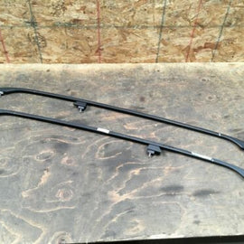 2007 2013 BMW X5 E70 UPPER DRIVER PASSENGER SIDE EXTERIOR ROOF RACK RAIL SET OEM