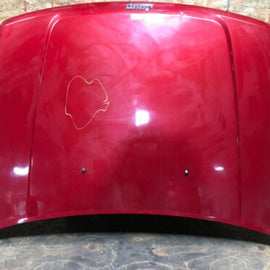 2008 2012 JEEP LIBERTY 3.7L V6 FRONT HOOD BONNET SHELL COVER PANEL COLOR RED OEM