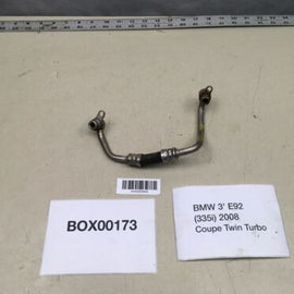 2008 BMW 335I E92 COUPE N54 TWIN TURBO CHARGER OIL PIPE HOSE TUBE LINE OEM+