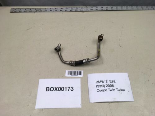 2008 BMW 335I E92 COUPE N54 TWIN TURBO CHARGER OIL PIPE HOSE TUBE LINE OEM+