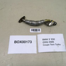 2008 BMW 335I E92 COUPE N54 TWIN TURBO CHARGER OIL RETURN PIPE HOSE TUBE OEM+