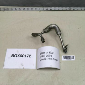 2008 BMW 335I E92 COUPE TWIN TURBOCHARGER OIL RETURN PIPE HOSE LINE TUBE OEM+