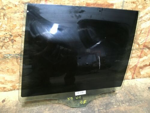 2008 BMW X5 E70 3.0L I6 AWD REAR LEFT DRIVER SIDE DOOR WINDOW GLASS OEM+