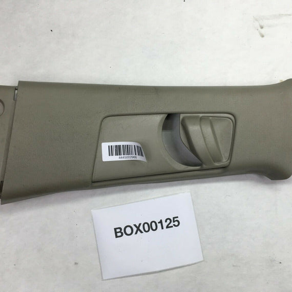 2008 TOYOTA CAMRY HYBRID LEFT CENTER UPPER B PILLAR SEAT BELT ADJUST TRIM OEM+