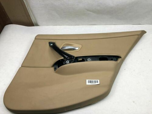2009 BMW 328XI E90 3.0L REAR RIGHT PASSENGER SIDE DOOR PANEL COVER BEIGE OEM+
