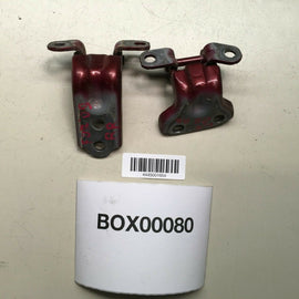 2009 SUBARU FORESTER 2.5L REAR RIGHT PASSENGER DOOR UPPER LOWER HINGE RED OEM+