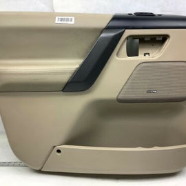 2010 LAND ROVER LR2 FRONT LEFT DRIVER SIDE DOOR PANEL COVER TRIM BEIGE OEM+