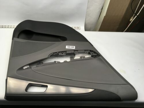 2014 HYUNDAI SONATA HYBRID REAR LEFT DRIVER SIDE DOOR PANEL TRIM GRAY OEM+