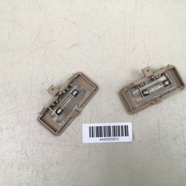 2007 BMW 328I E90 SEDAN FRONT LEFT & RIGHT SUN VISOR MIRROR LIGHT LAMP SET OEM+