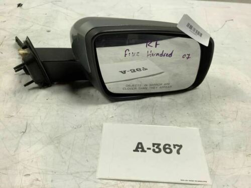 2005 2007 FORD FIVE HUNDRED RIGHT SIDE VIEW POWER MIRROR LIGHT TUNDRA METALLIC
