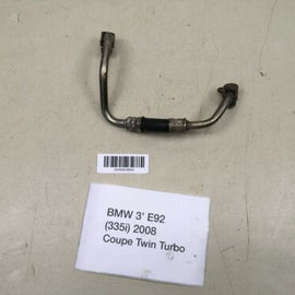 2008 BMW 335I E92 COUPE N54 TWIN TURBO CHARGER OIL PIPE HOSE TUBE LINE OEM+