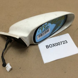 1990 1994 MITSUBISHI ECLIPSE RIGHT PASSENGER SIDE VIEW MIRROR FOLDING WHITE OEM+