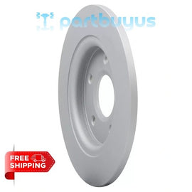 Chrysler Town & Country 2016 2PC Rear Coated Solid Disc Brake Rotor