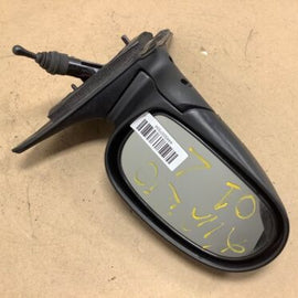 1998 2001 KIA SEPHIA FRONT LEFT DRIVER SIDE VIEW MIRROR FOLDING BLACK OEM+