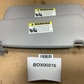 2007 BMW 535XI E60 FRONT WINDSHIELD LEFT & RIGHT SUN VISOR SHADE W/ MIRROR OEM+