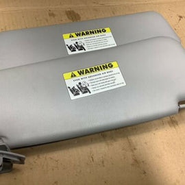 2007 BMW 535XI E60 FRONT WINDSHIELD LEFT & RIGHT SUN VISOR SHADE W/ MIRROR OEM+