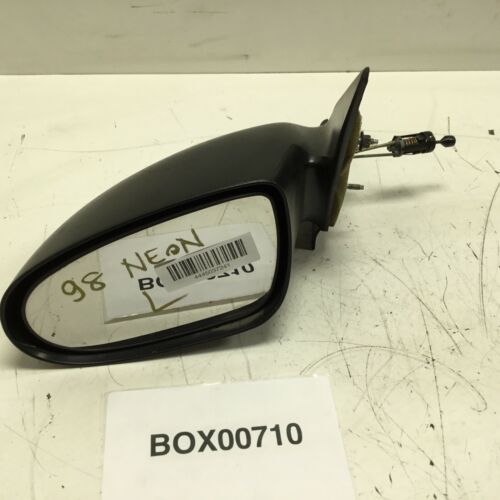 1995 1999 DODGE NEON FRONT LEFT DRIVER SIDE VIEW POWER FOLDING MIRROR BLACK OEM+