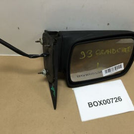 1993 1995 JEEP GRAND CHEROKEE FRONT RIGHT PASSENGER SIDE VIEW MIRROR BLACK OEM+