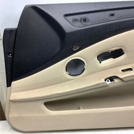 2010 BMW 528I E60 SEDAN FRONT RIGHT PASSENGER SIDE DOOR PANEL W/O HANDLE OEM+