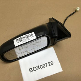 1988 1991 HONDA CIVIC FRONT LEFT DRIVER SIDE DOOR VIEW POWER MIRROR BLACK OEM+