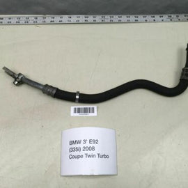 2008 BMW 335I E92 COUPE ENGINE TURBOCHARGER OIL RETURN PIPE HOSE LINE TUBE OEM+