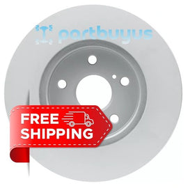 Toyota Solara 2007-2008 2PC Front Coated Vented Disc Brake Rotor 4351233100