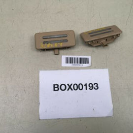 2007 BMW 328I E90 SEDAN FRONT LEFT & RIGHT SUN VISOR MIRROR LIGHT LAMP SET OEM+