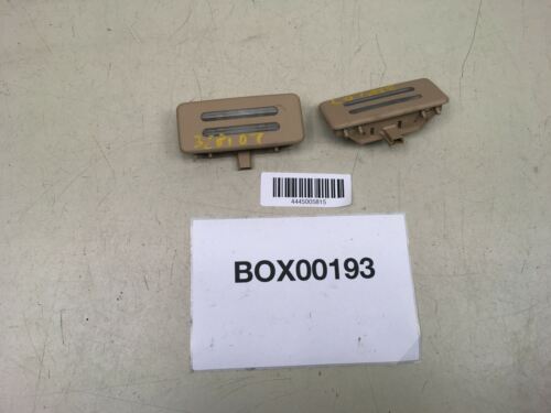 2007 BMW 328I E90 SEDAN FRONT LEFT & RIGHT SUN VISOR MIRROR LIGHT LAMP SET OEM+