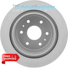 Chevrolet Tahoe 2020 2PC Rear Coated Vented Disc Brake Rotor 23195438